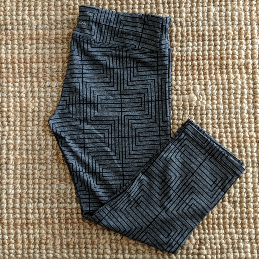 Lorna Jane 7/8 Tights in Char Marl